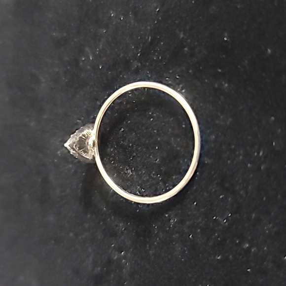 Dainty Heart Ring Size 8 - Picture 3 of 4
